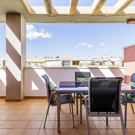 A&n Sea View Penthouse With Large Terrace & Pool Daire Torre Del Mar