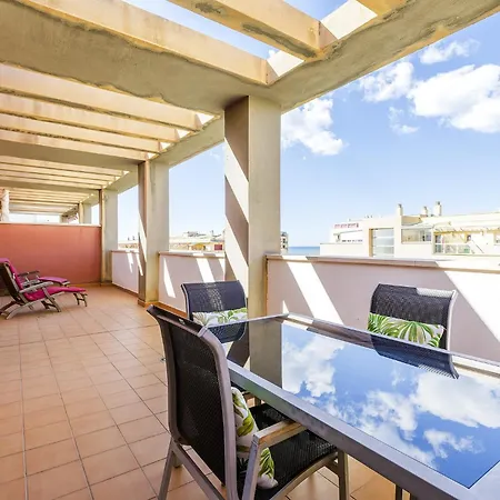 A&n Sea View Penthouse With Large Terrace & Pool Daire Torre Del Mar